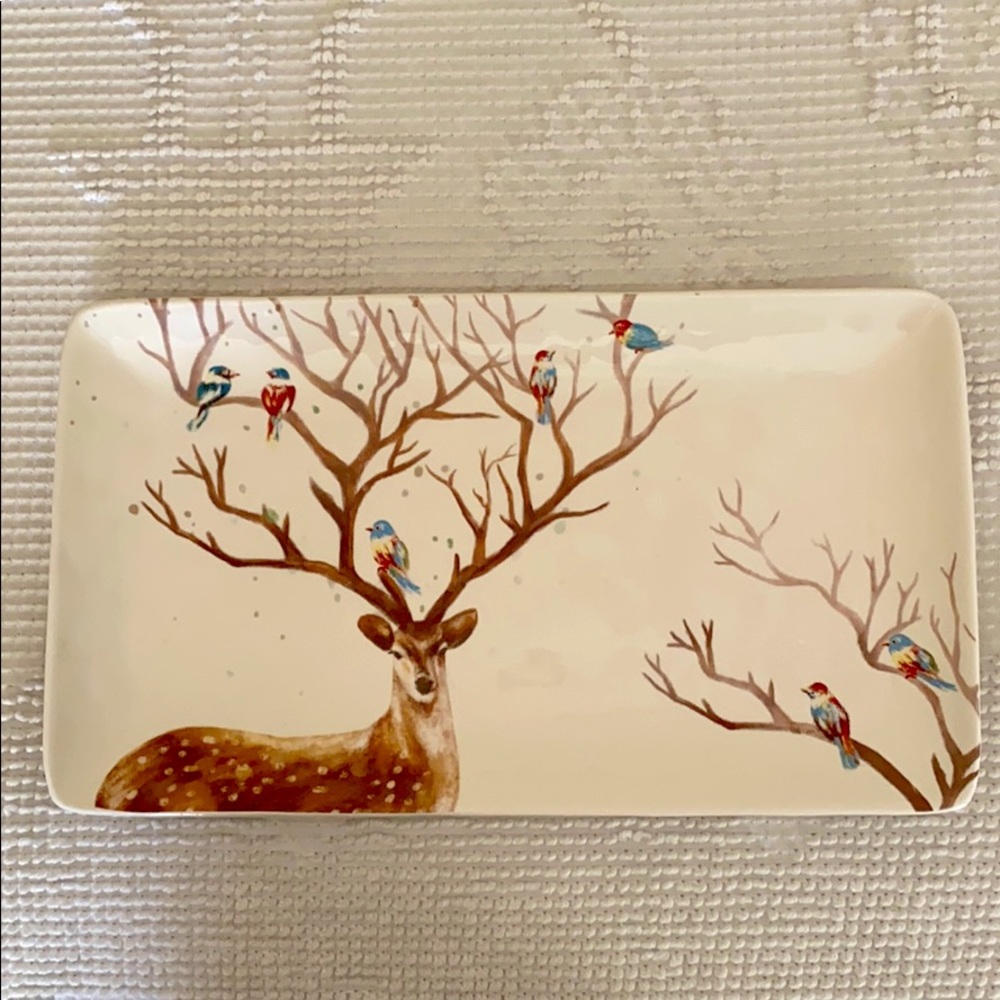 Retired Pier 1 Alexander (the deer) platter